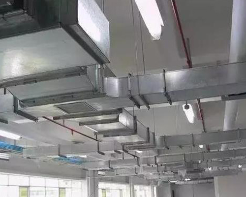 大型商場空調(diào)風管安裝